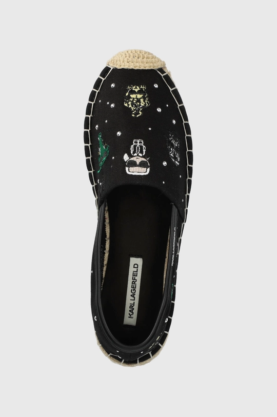 crna Espadrile Karl Lagerfeld KAMINI