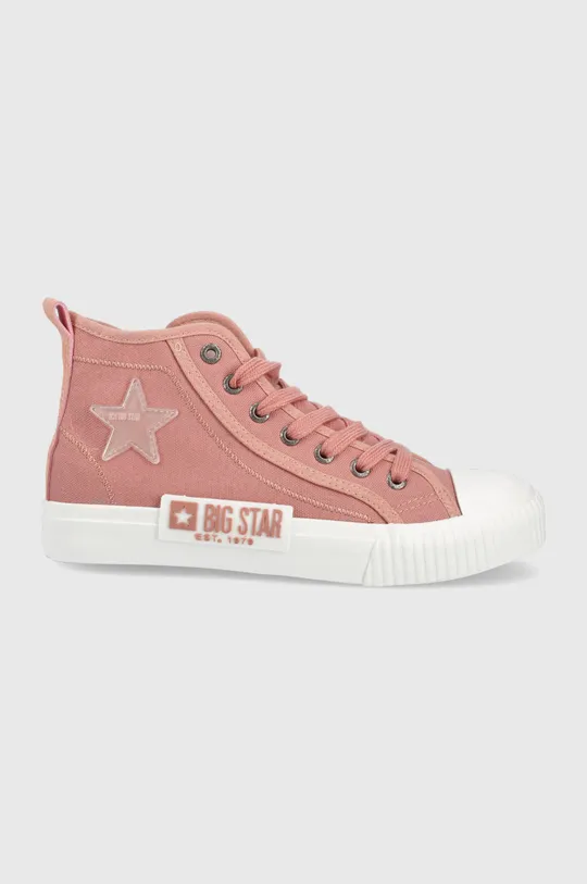 ροζ Πάνινα παπούτσια Big Star Γυναικεία