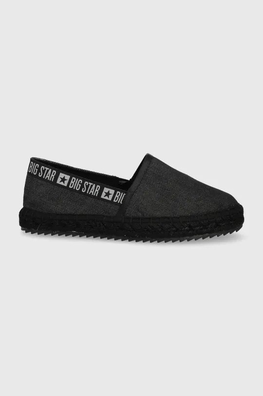 czarny Big Star espadryle Damski