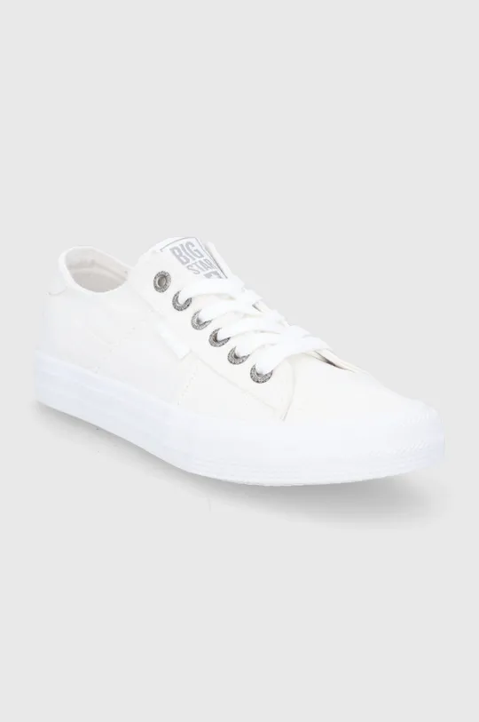 Πάνινα παπούτσια Big Star λευκό
