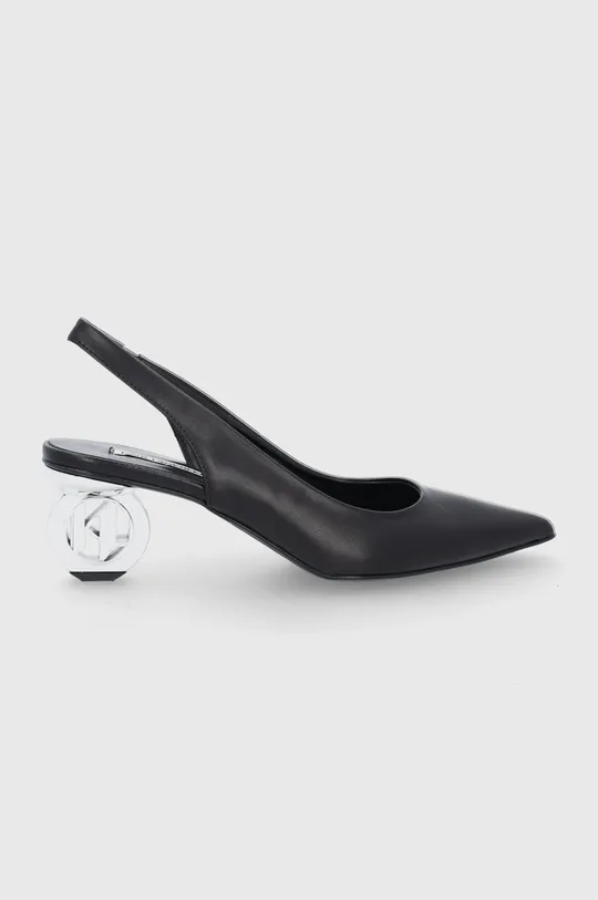 чорний Шкіряні туфлі Karl Lagerfeld Amulet Жіночий