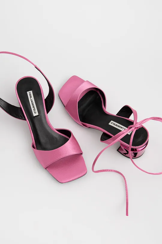 Karl Lagerfeld - Σανδάλια ροζ
