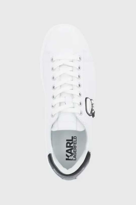 bílá Kožené boty Karl Lagerfeld Kupsole Iii