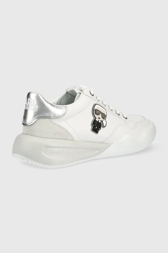Δερμάτινα αθλητικά παπούτσια Karl Lagerfeld Kapri Run λευκό