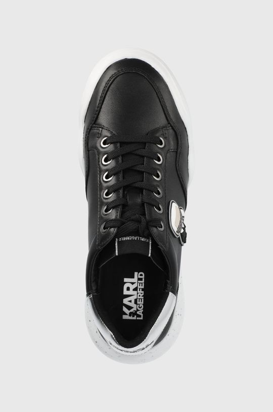černá Kožené boty Karl Lagerfeld Kapri Run