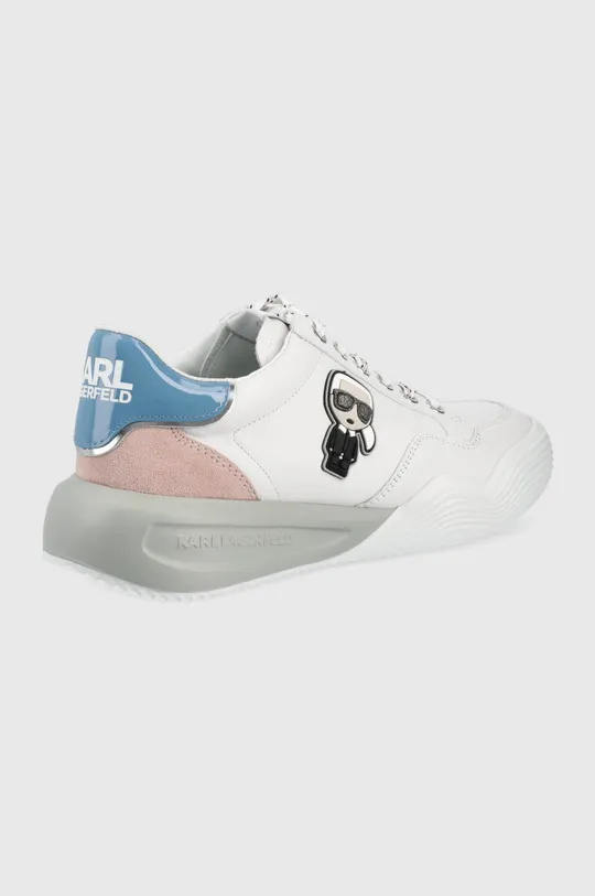 Karl Lagerfeld sneakersy skórzane KAPRI RUN KL62830.0PB biały