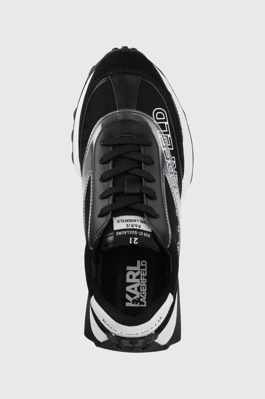 czarny Karl Lagerfeld sneakersy ZONE KL62925.400