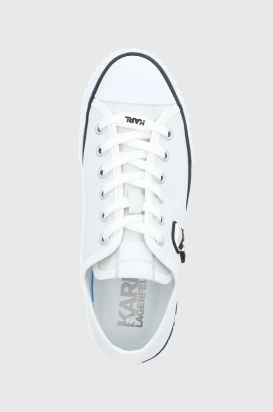 λευκό Πάνινα παπούτσια Karl Lagerfeld Kampus Max