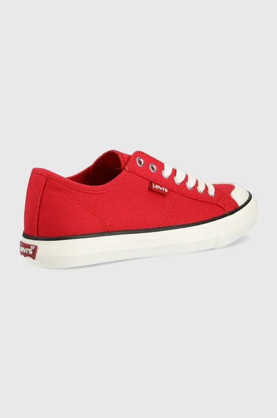 Πάνινα παπούτσια Levi's Hernandez S κόκκινο