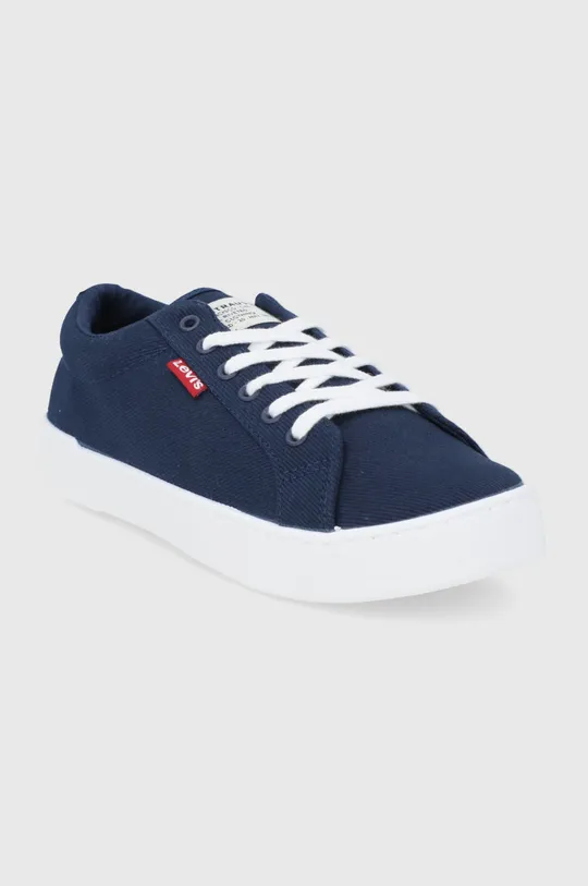 Πάνινα παπούτσια Levi's Malibu 2.0 σκούρο μπλε