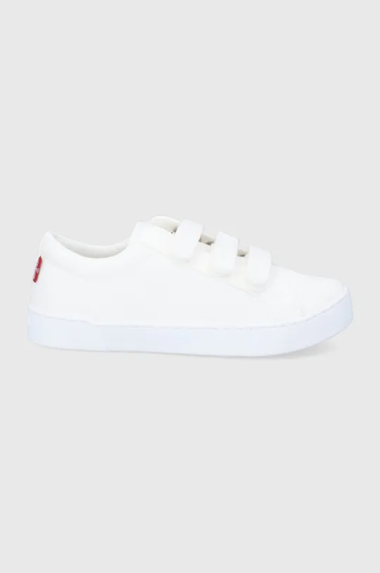 λευκό Πάνινα παπούτσια Levi's Malibu 2.0 Velcro Γυναικεία