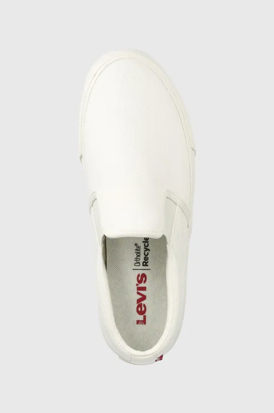 λευκό Πάνινα παπούτσια Levi's Decon Slip On S