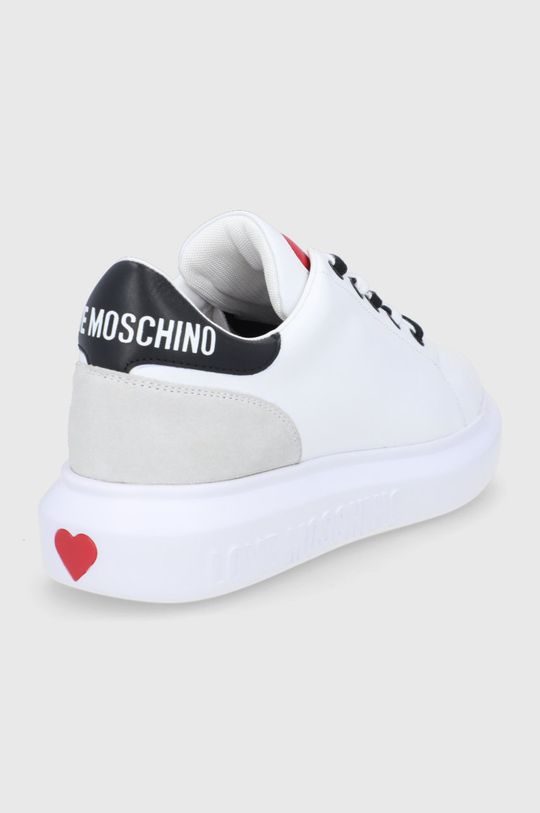Love Moschino bőr cipő  Szár: természetes bőr Belseje: szintetikus anyag, textil Talp: szintetikus anyag