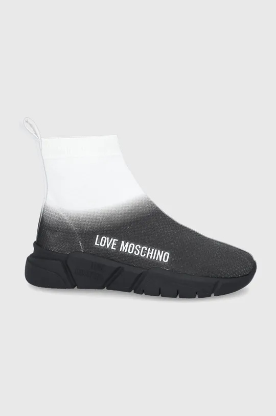 czarny Love Moschino buty Damski