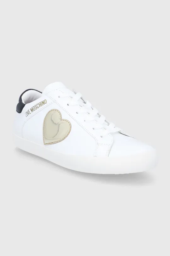 Love Moschino čevlji bela