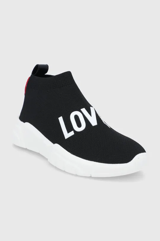 Topánky Love Moschino čierna