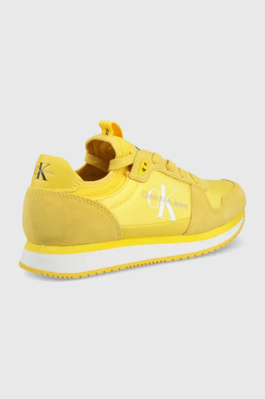 Παπούτσια Calvin Klein Jeans κίτρινο
