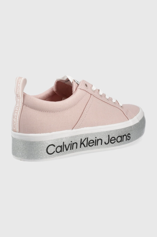 Кеди Calvin Klein Jeans рожевий