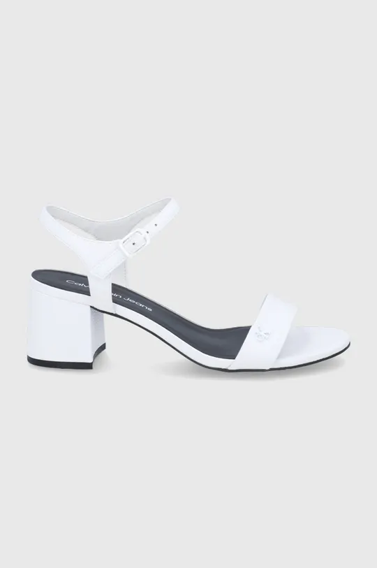 білий Шкіряні сандалі Calvin Klein Jeans Жіночий