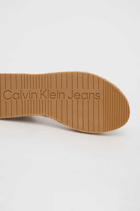 Calvin Klein Jeans sandały zamszowe YW0YW00567.ACF Damski