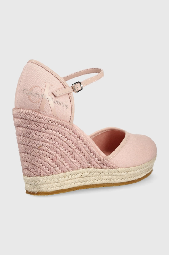 Espadrile Calvin Klein Jeans roza