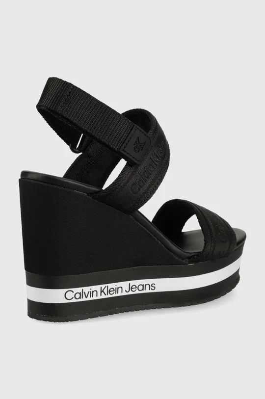 Sandale Calvin Klein Jeans crna