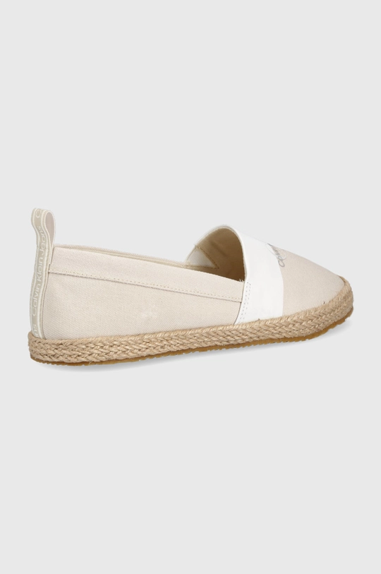 Calvin Klein Jeans espadryle YW0YW00576.ACF beżowy