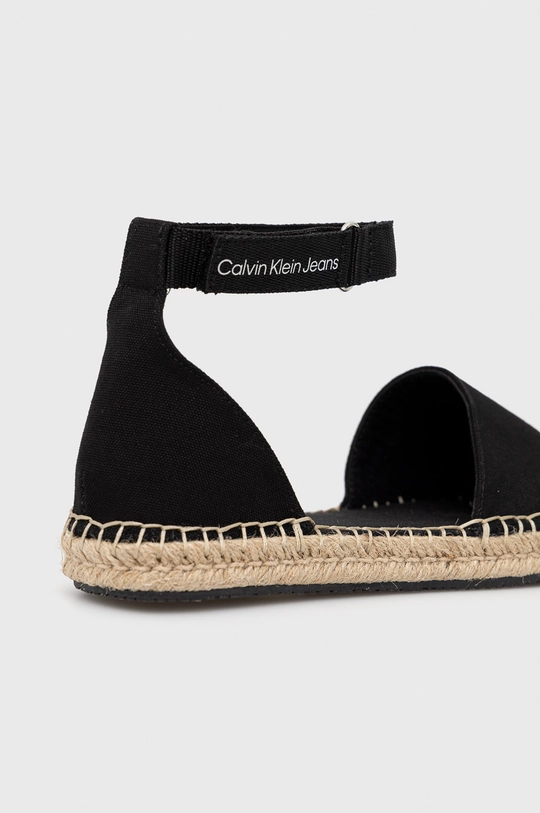 Calvin Klein Jeans espadryle YW0YW00578.BDS Cholewka: Materiał tekstylny, Wnętrze: Materiał tekstylny, Podeszwa: Materiał syntetyczny