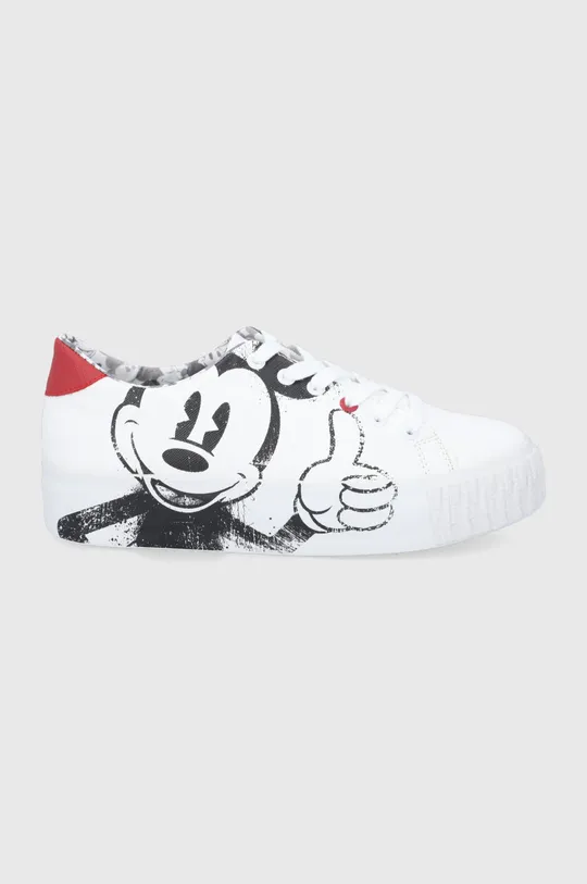 biały Desigual buty x Disney 22SSKP24.1000 Damski