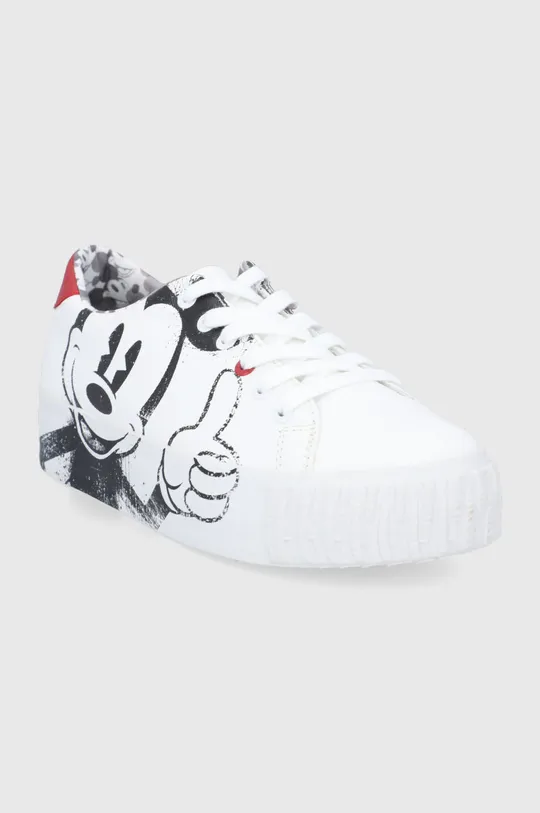Desigual buty x Disney 22SSKP24.1000 biały