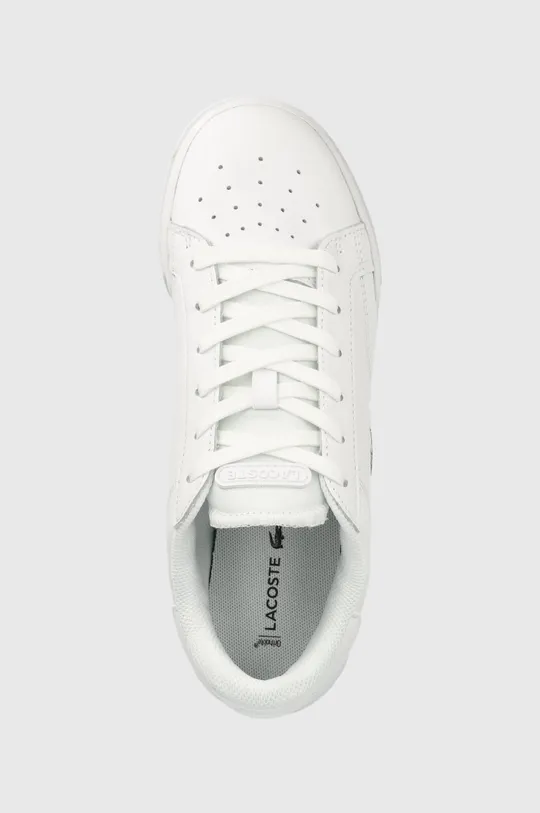 biały Lacoste sneakersy skórzane TWIN SERVE 0721 2 741SFA0086.21G