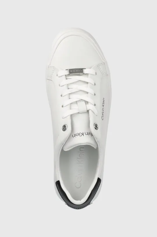 bela Calvin Klein usnjeni čevlji