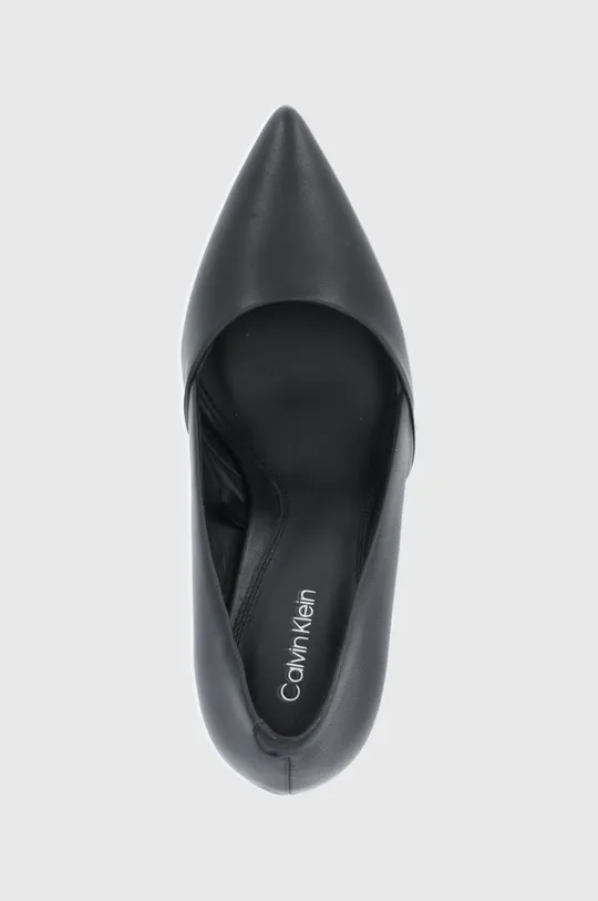 чёрный Кожаные туфли Calvin Klein
