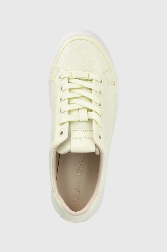 κίτρινο Πάνινα παπούτσια Calvin Klein