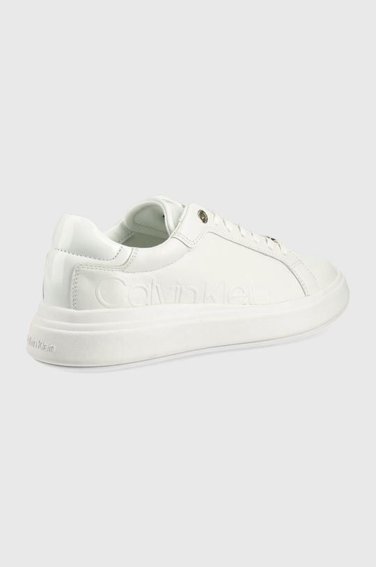 Calvin Klein sneakersy skórzane biały