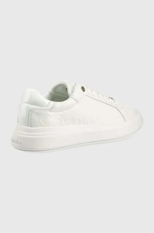 Δερμάτινα αθλητικά παπούτσια Calvin Klein λευκό