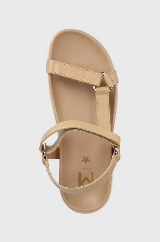 béžová Kožené sandále Marella Gigi