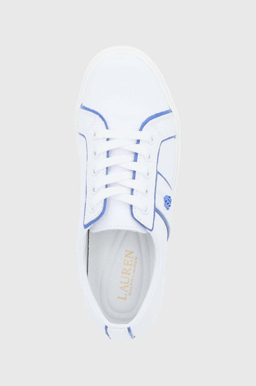fehér Lauren Ralph Lauren bőr cipő Janson2
