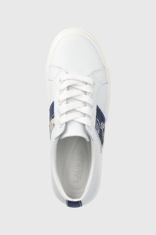 biały Lauren Ralph Lauren buty skórzane JANSON II