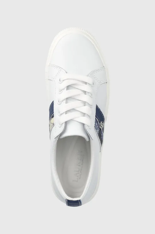 biały Lauren Ralph Lauren buty skórzane JANSON II 802860689001.100