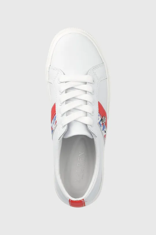 biały Lauren Ralph Lauren buty skórzane JANSON II 802860689002.100