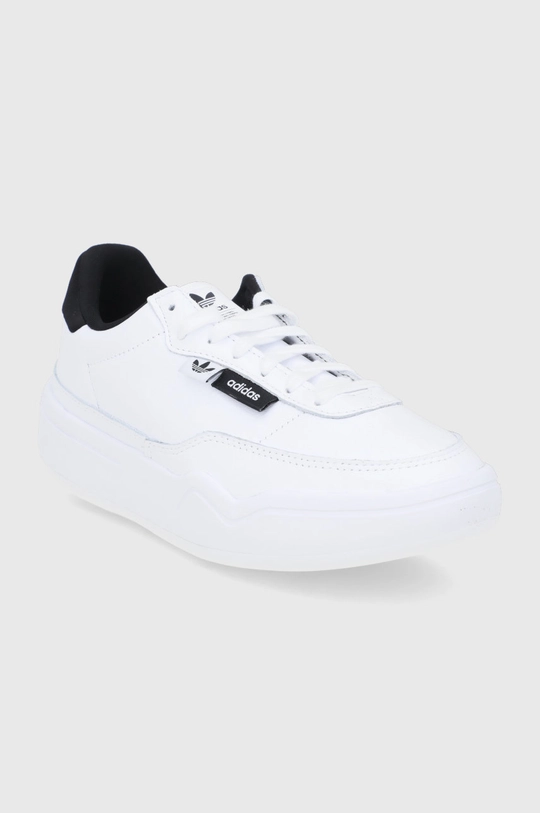 adidas Originals leather shoes white