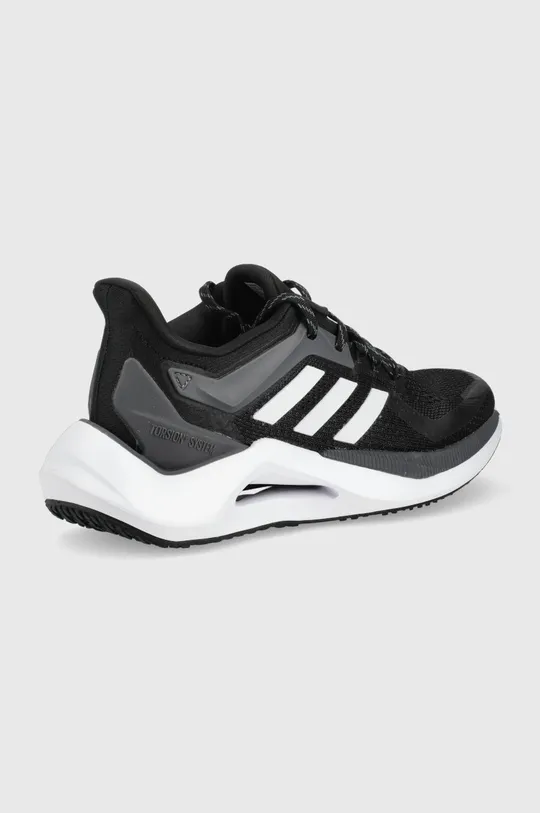 Παπούτσια για τρέξιμο adidas Performance Alphatorsion 2.0 μαύρο
