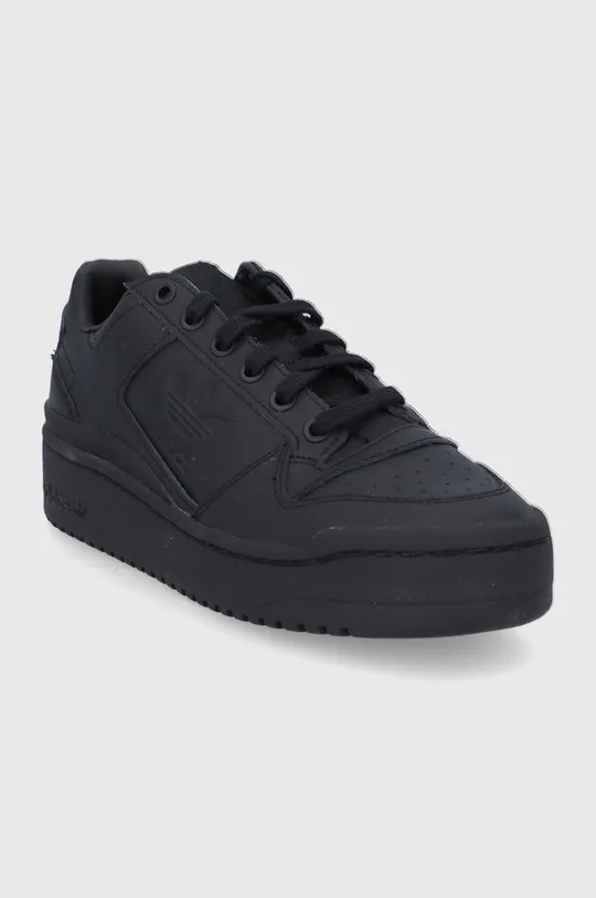 Usnjeni čevlji adidas Originals Forum Bold črna