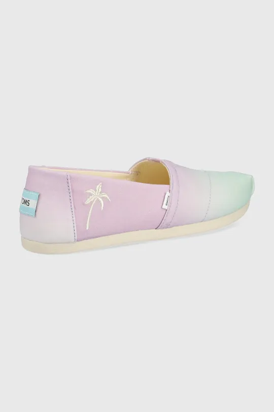 Эспадрильи Toms Alpargata фиолетовой