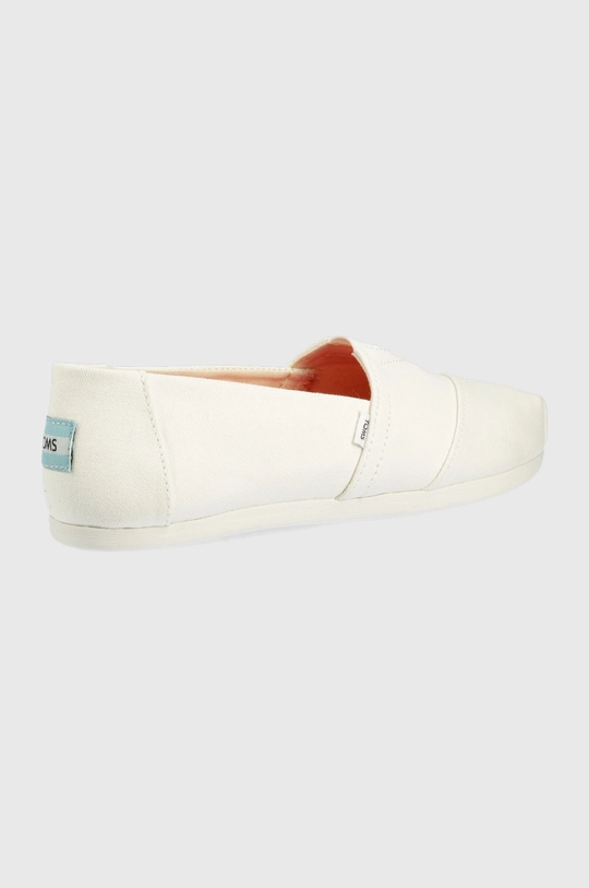 Espadrilky Toms Alpargata biela