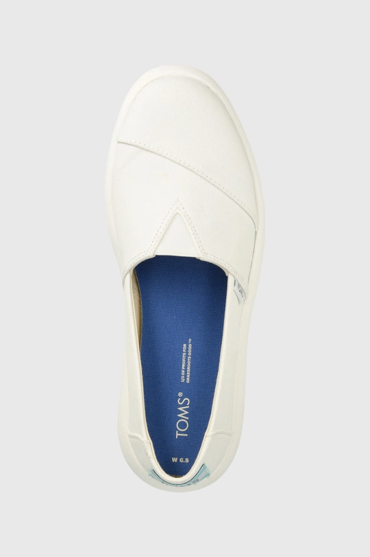 biela Espadrilky Toms Alpargata Mallow