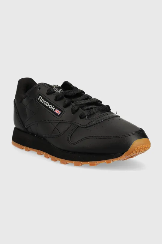 Kožené sneakers boty Reebok Classic CLASSIC LEATHER černá