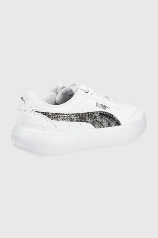 Παπούτσια Puma Tori Raw Metallics λευκό