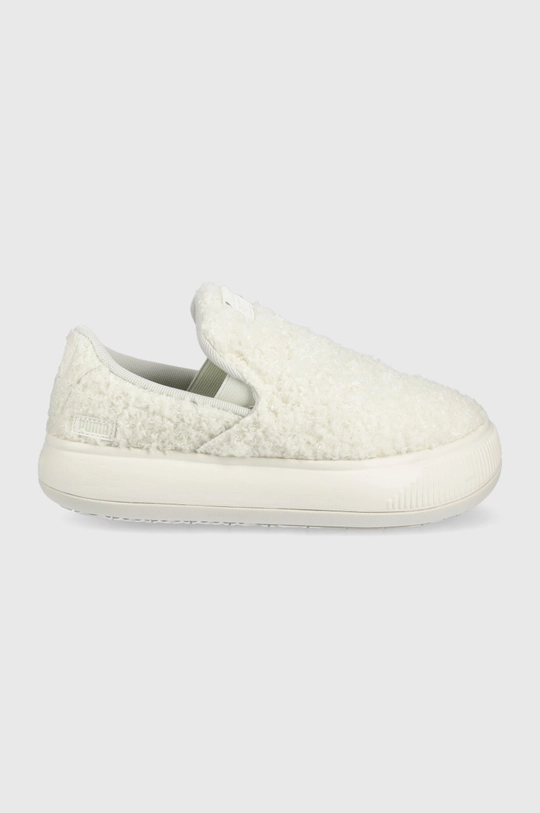 biela Topánky Puma Suede Mayu Slip-on Teddy wns 384887 Dámsky